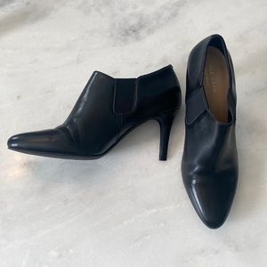 Cole Haan Signature Black Leather Stiletto Bootie Size 7 1/2